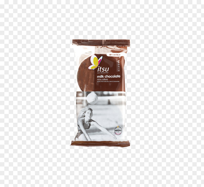 Milk Rice Cake Chocolate Flavor PNG