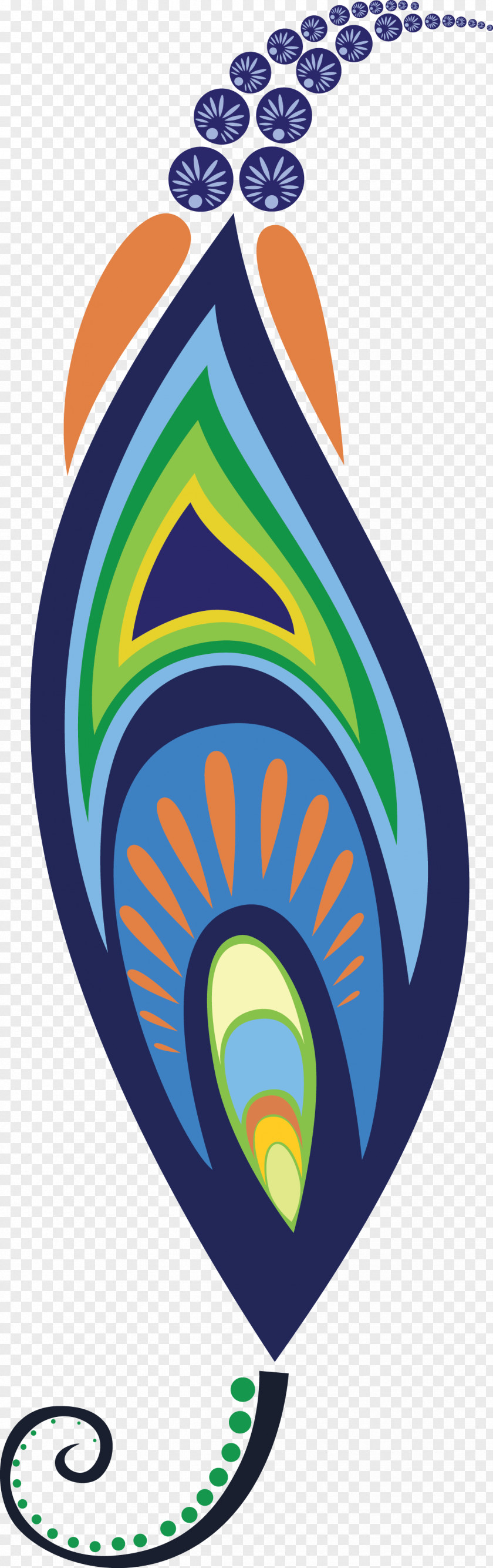 Peacock Pattern Graphic Design Logo Symbol PNG