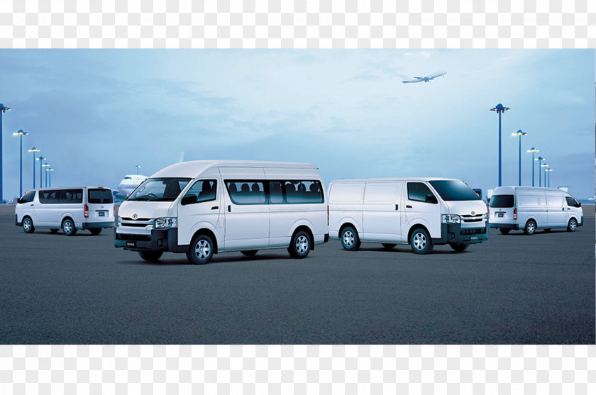 Toyota HiAce Luxury Vehicle Van Car PNG