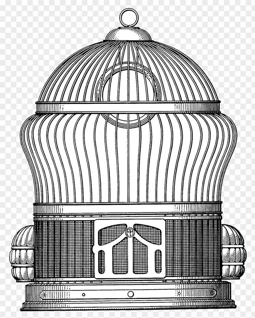 Bird Cage Steampunk Drawing Birdcage PNG