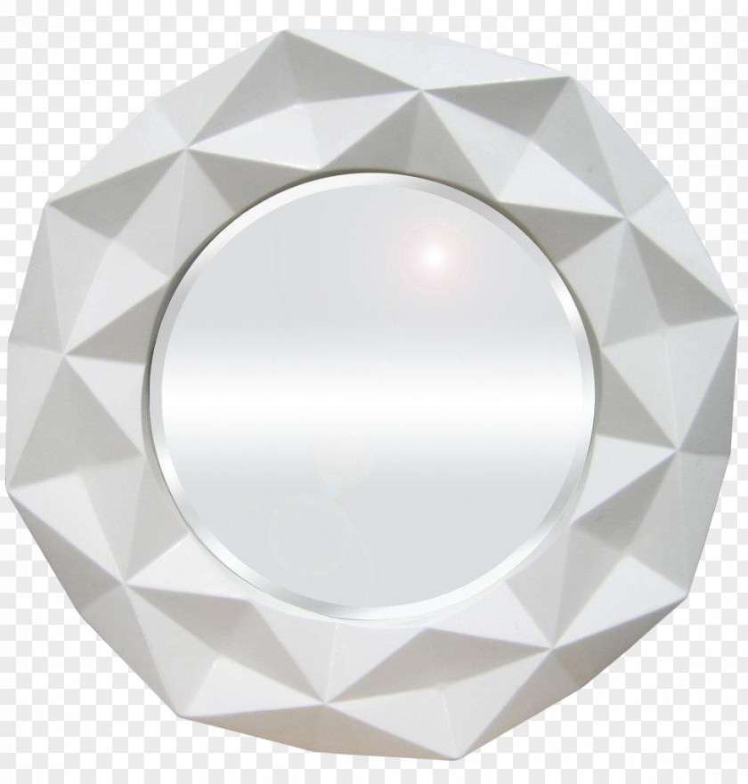 Mirror Image Circle Geometry Pattern PNG