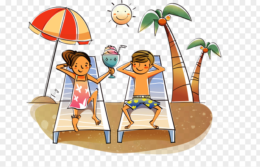 Summer Holiday Clip Art Openclipart Image Drawing Illustration PNG