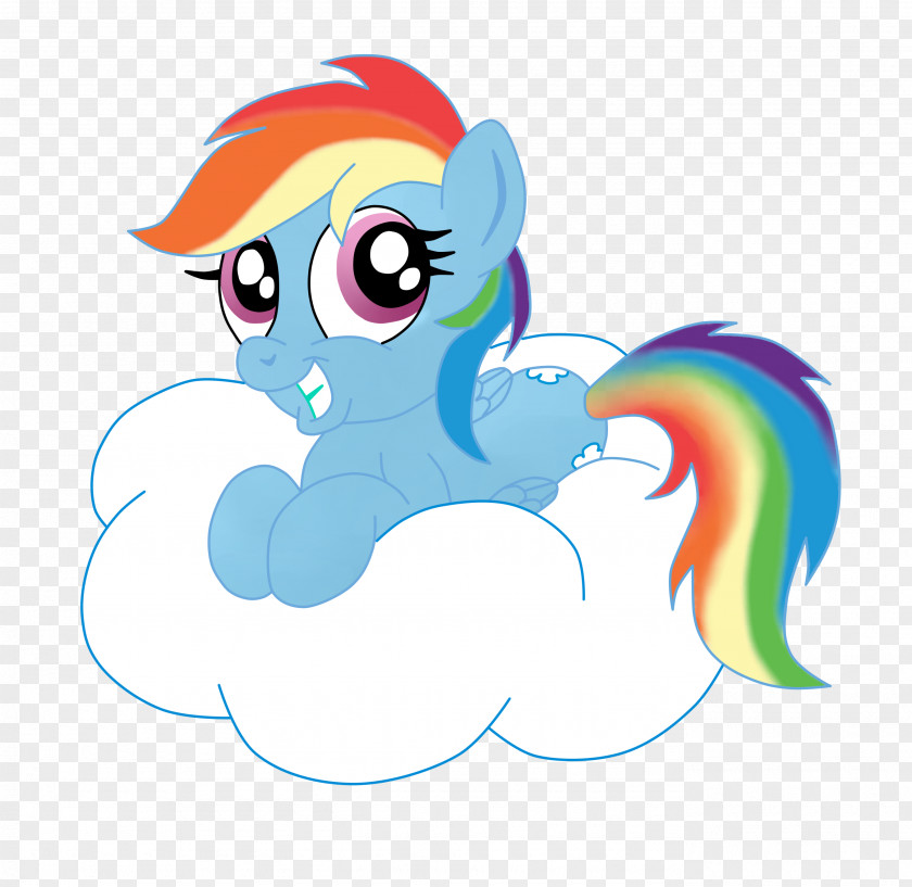 Cloudy Vector Pony Horse Tail Clip Art PNG