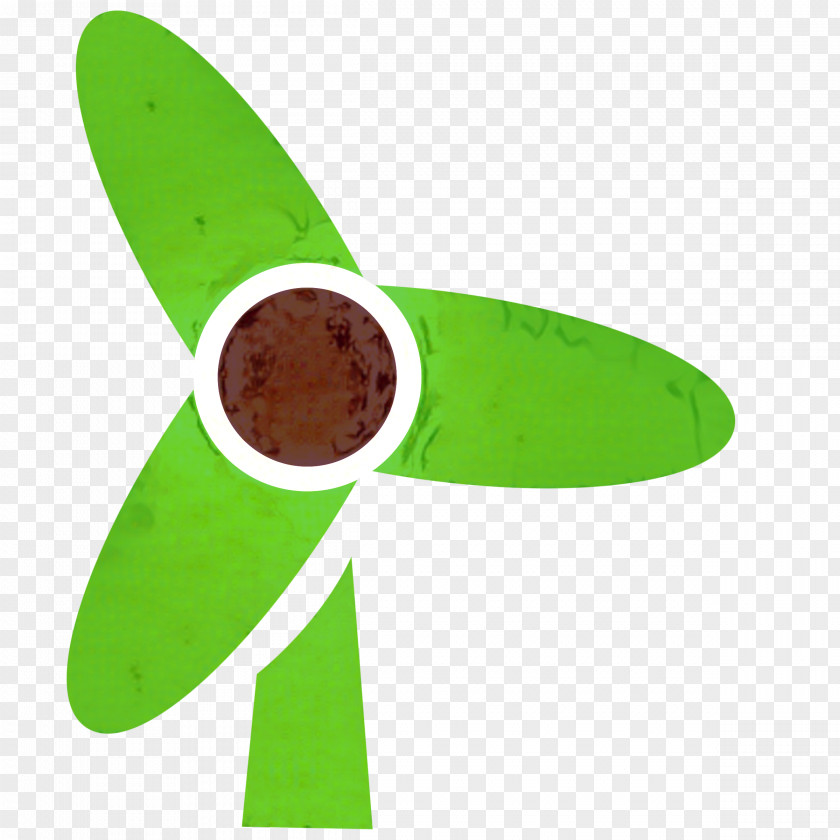 Green Electric Generator Wind Cartoon PNG