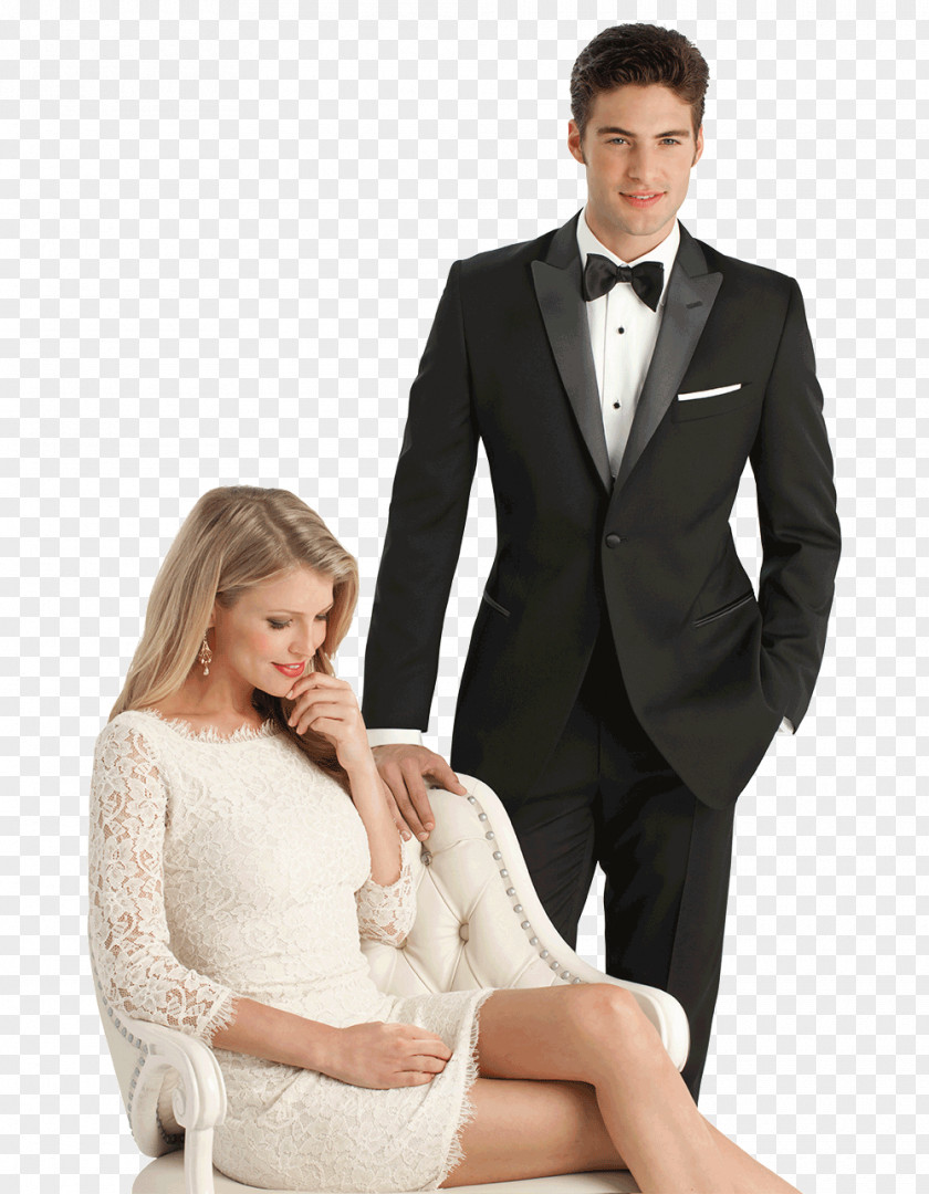 Suit Tuxedo Formal Wear Lapel Black Tie PNG