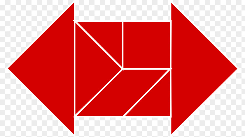 Triangle Area Square Tangram PNG
