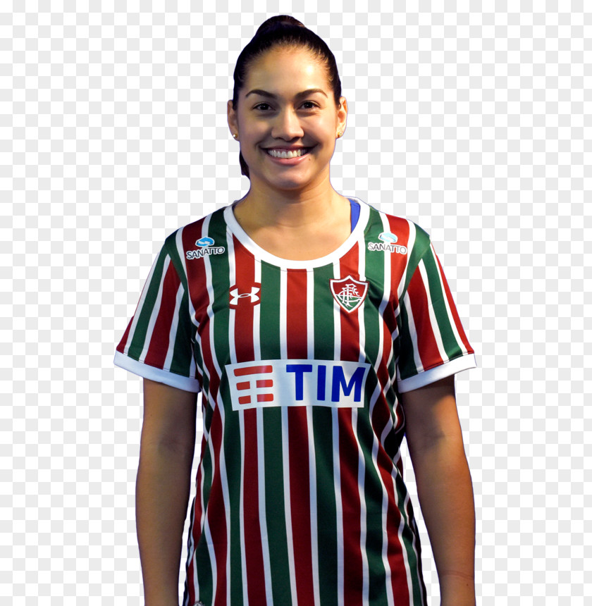 Volleyball Clarisse Peixoto Fluminense FC Brazil Women's National Team T-shirt PNG