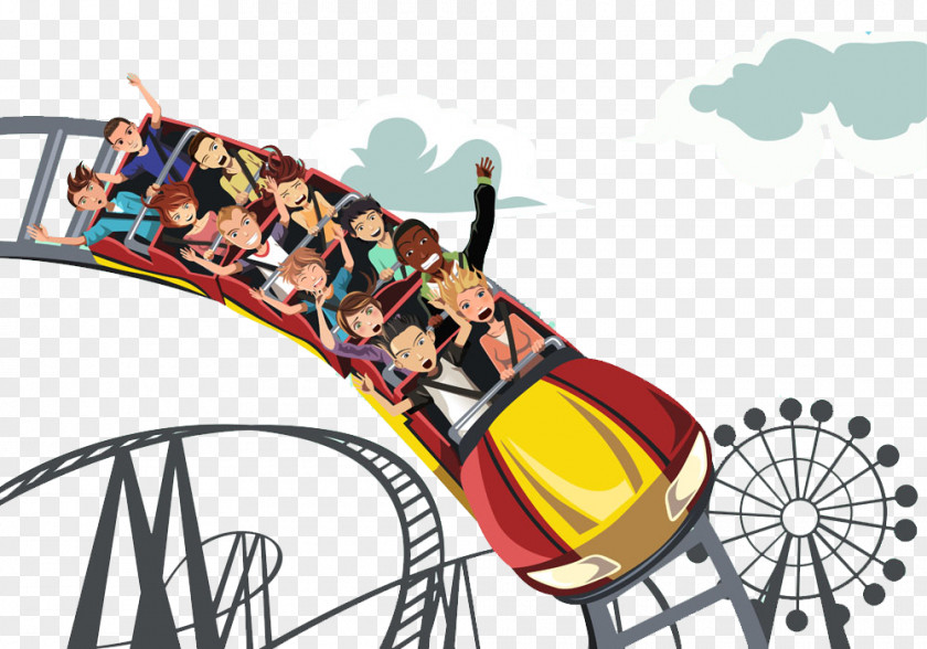 A Roller Coaster Of Children Royalty-free Clip Art PNG