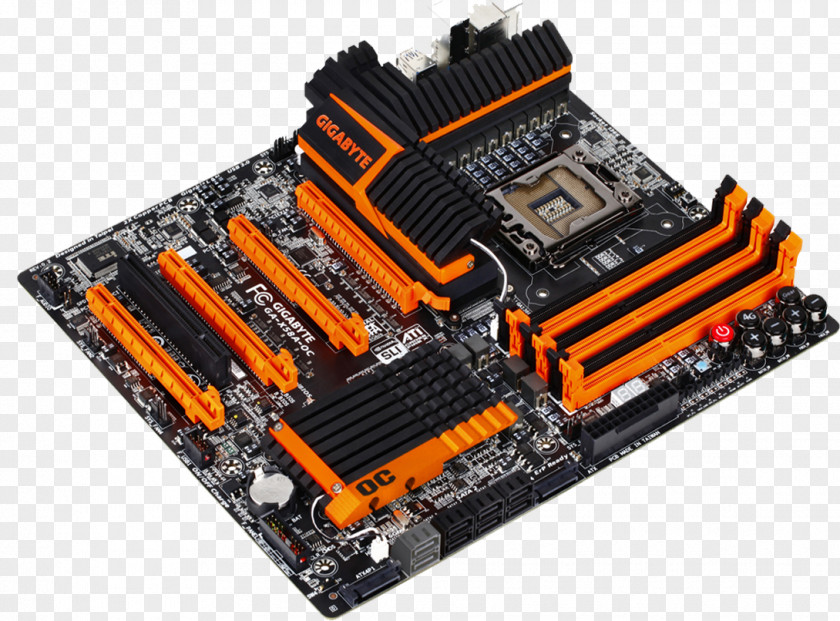 APARECIDA Motherboard Microcontroller Central Processing Unit Computer Hardware Intel X58 PNG