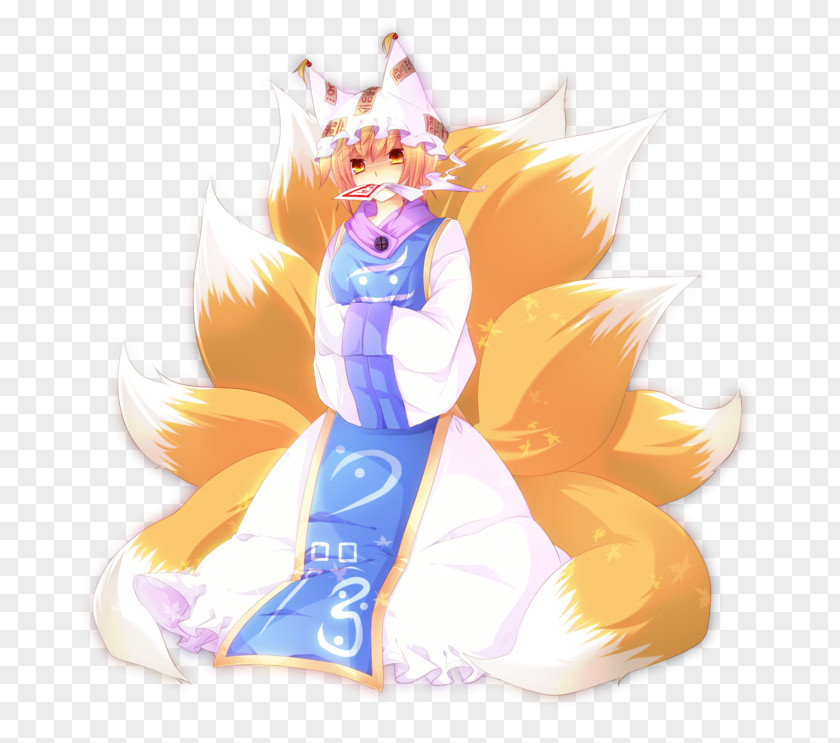 Cat O' Nine Tails Huli Jing Nine-tailed Fox Touhou Project Desktop Wallpaper Shikigami PNG