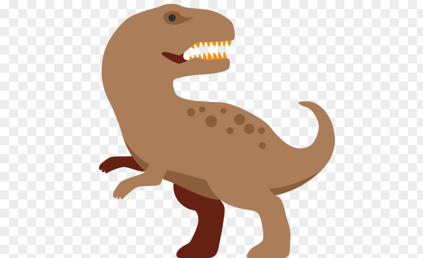 Emoji Tyrannosaurus Reptile Brachiosaurus Dinosaur PNG