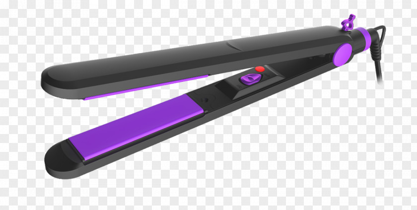 Hair Straightener Iron Product Design PNG