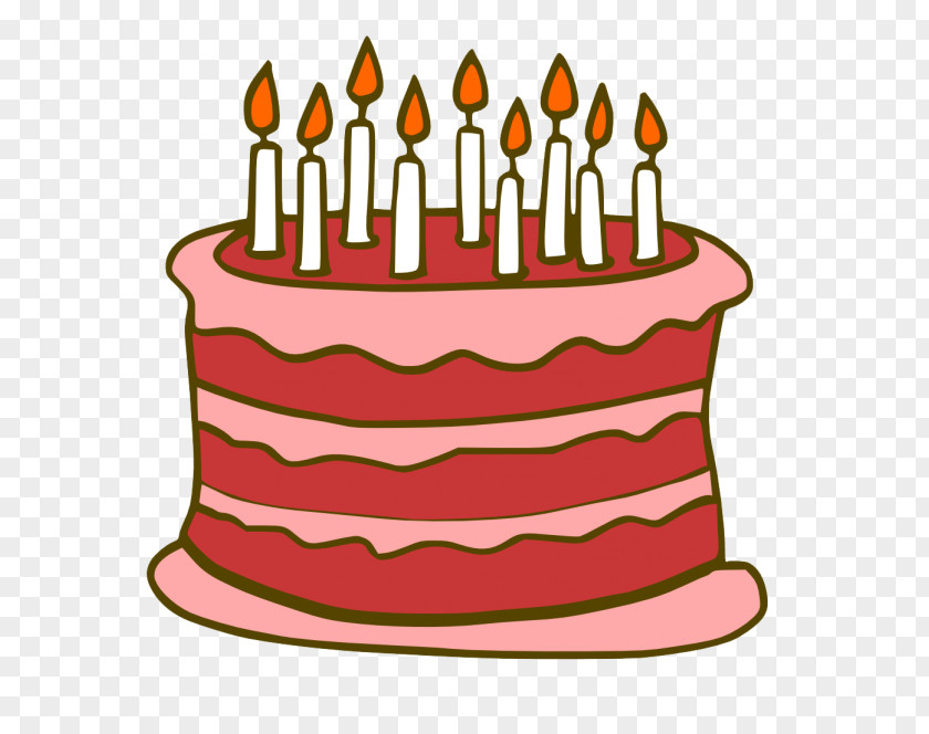 Birthdayhand Cartoon Birthday Cake Clip Art Image PNG