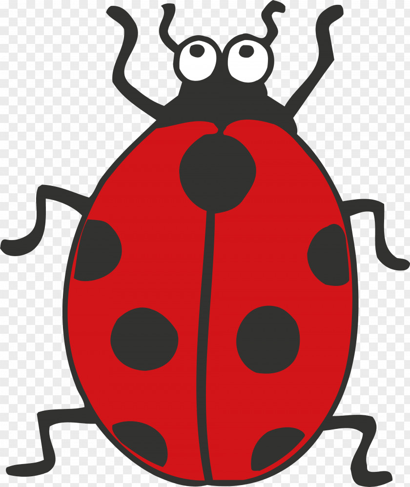 Insect Ladybird Drawing Black And White Animation Clip Art PNG