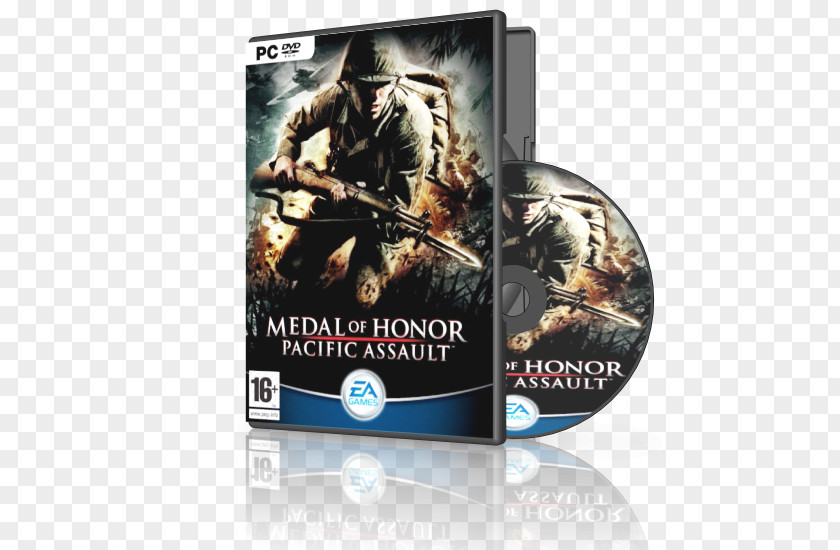 Medal Of Honor Pacific Assault Honor: PlayStation 2 Video Game PC 3 PNG