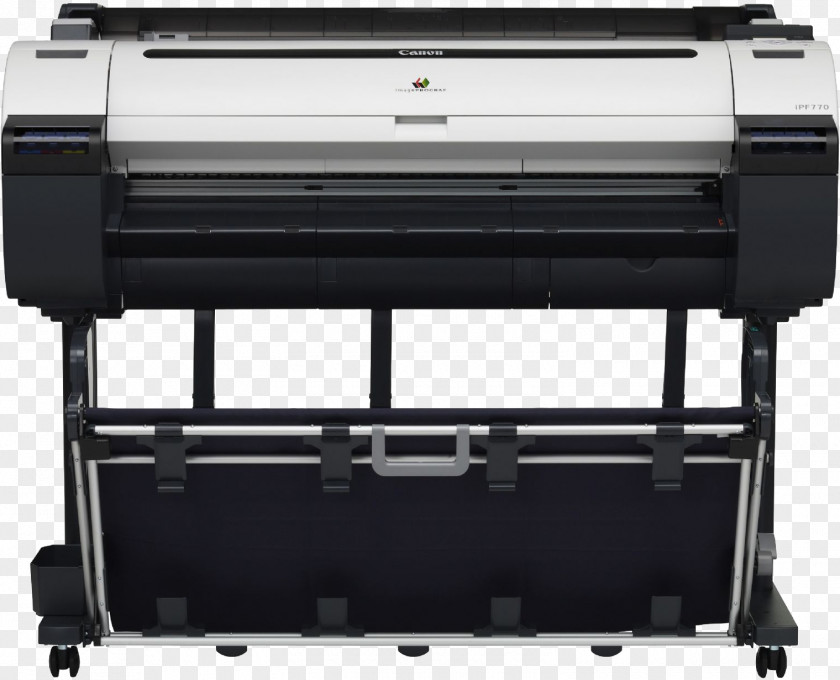 Printer Wide-format Printing Plotter Canon PNG