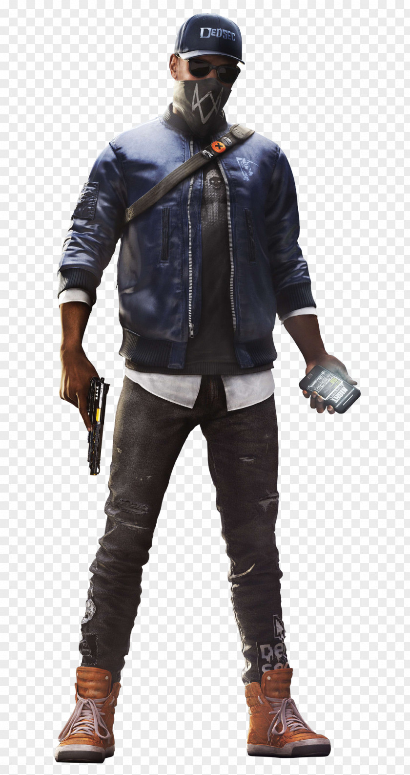 Watch Dogs 2 Hoodie Cosplay Costume PNG