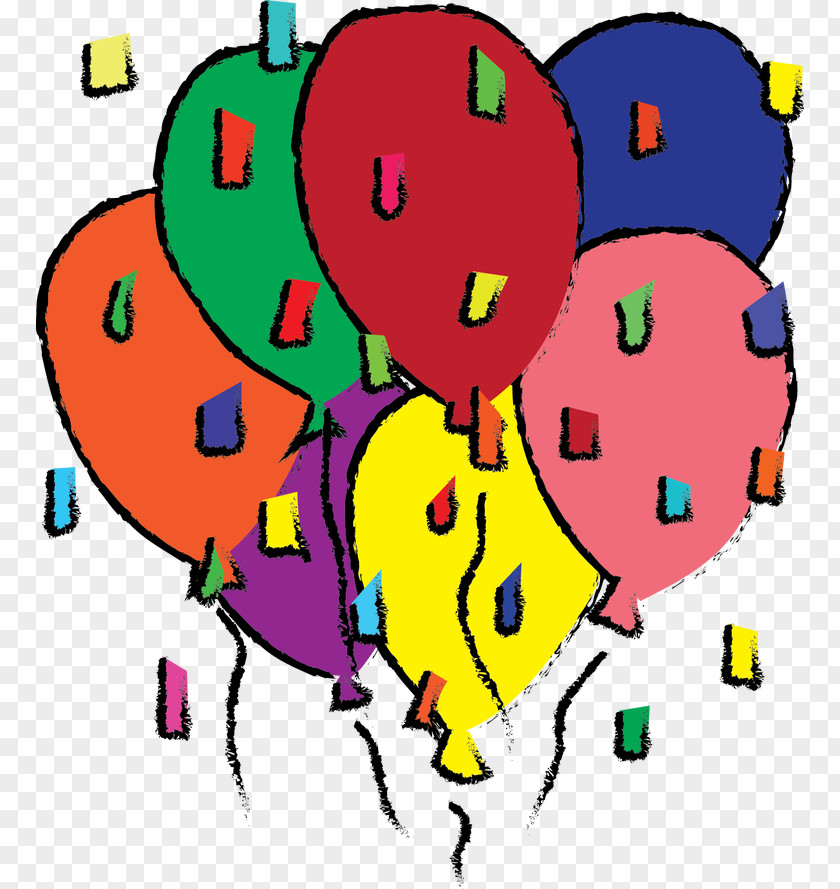 Child Art Magenta New Year Balloon PNG