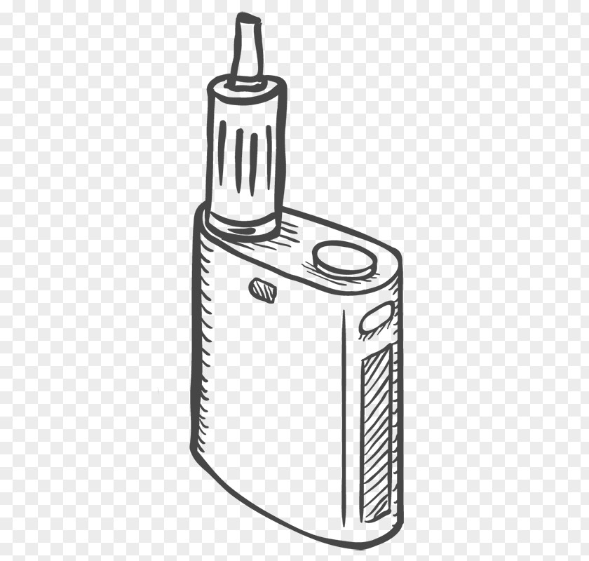 Cigarette Electronic Drawing Sketch PNG