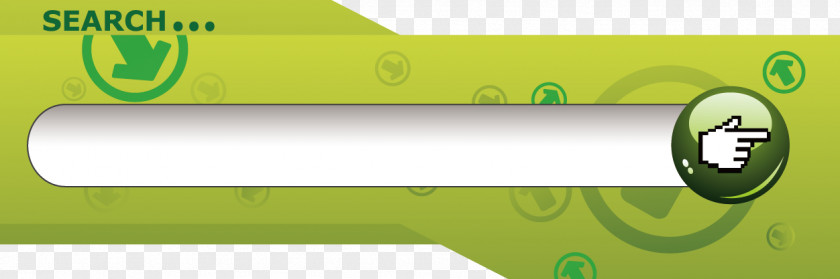 Green Search Box Button Engine PNG