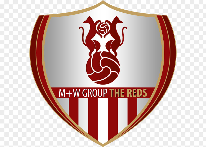 Malec FC Santos Tartu Logo Maroon Font PNG