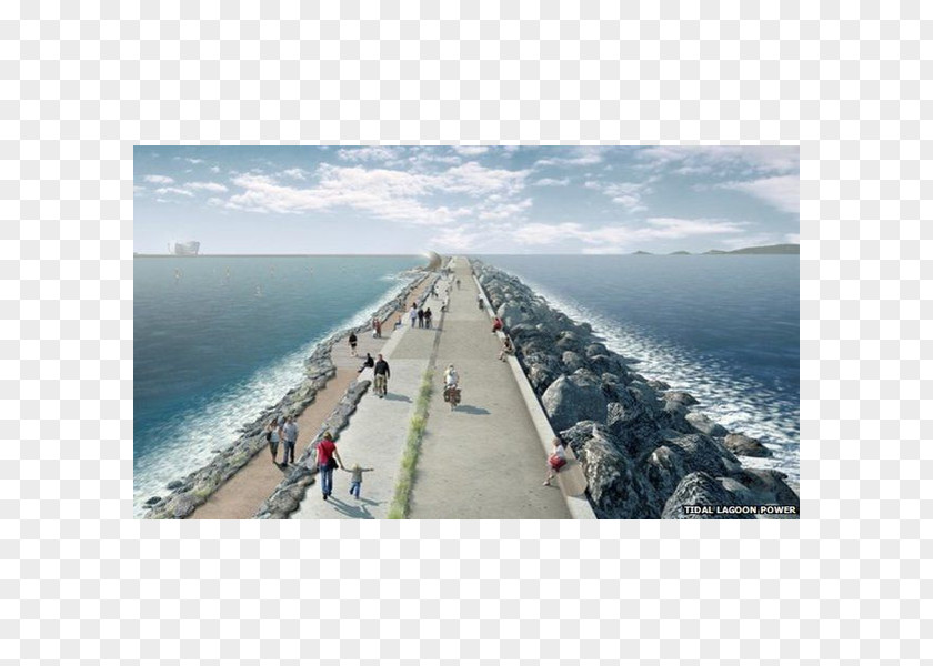 Tidal Lagoon Swansea Bay Power Tide PNG