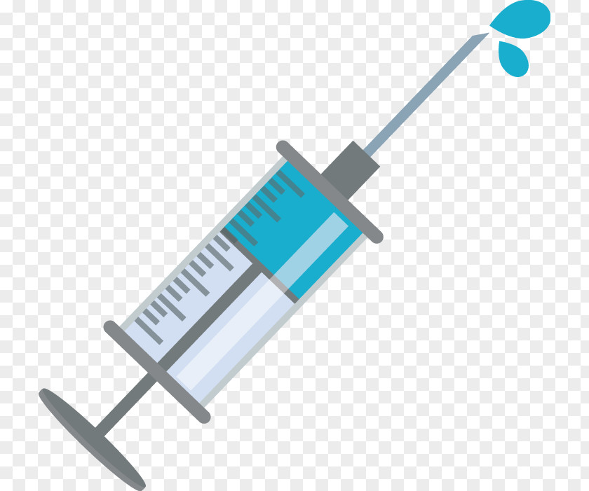 Vector Needle Syringe Injection Cartoon PNG