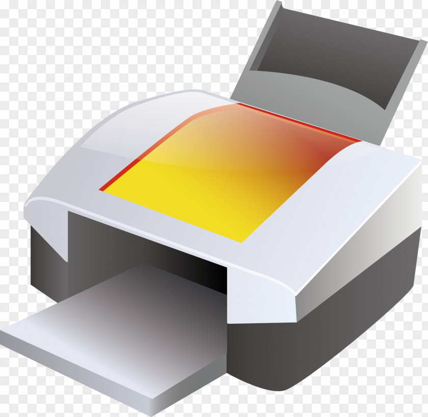 Beautifully Printer Paper Icon PNG