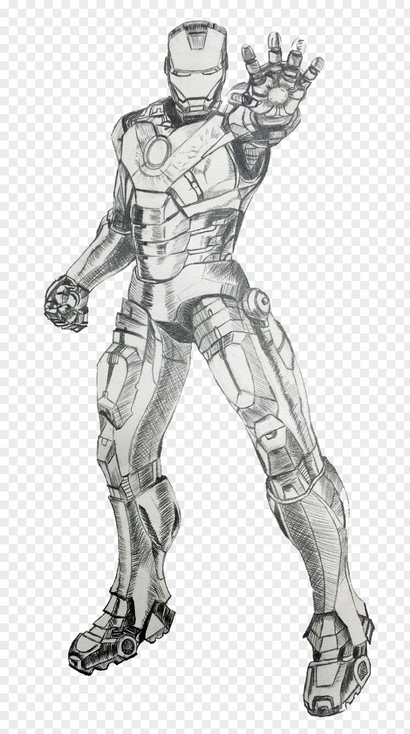 Brave Iron Man! Man Hulk Painting Drawing Illustration PNG