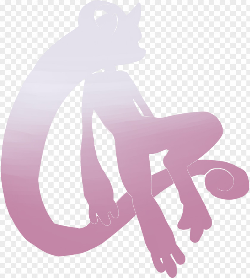 Chalk Box Logo Pink M Font PNG