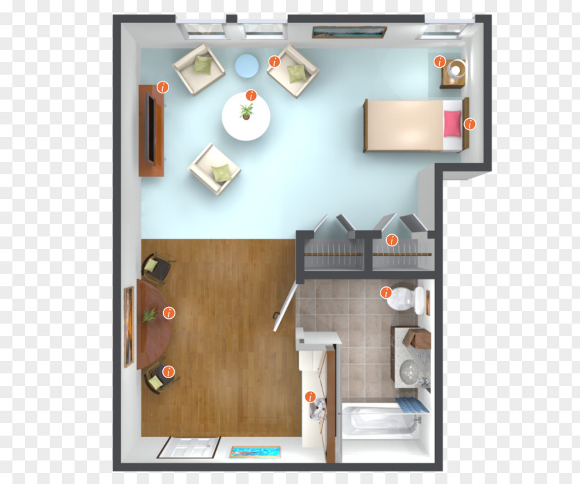Design 3D Floor Plan Interior Services PNG