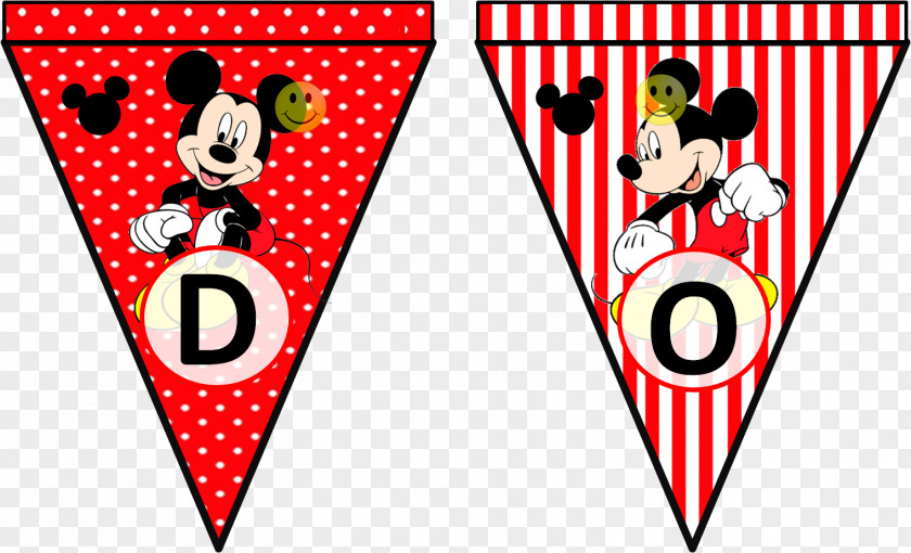 Feliz Cumpleaños Mickey Mouse Text Printing PNG