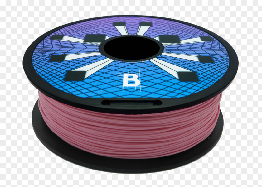Pink Pastel 3D Printing Filament Thermoplastic Polyurethane Polylactic Acid PNG