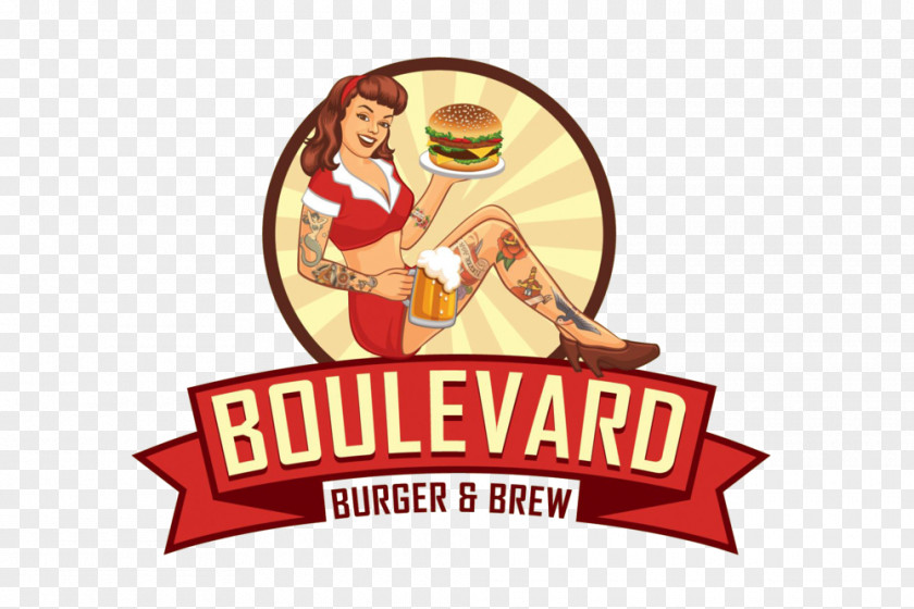 Beer Hamburger Cheeseburger Boulevard Burger And Brew Food PNG
