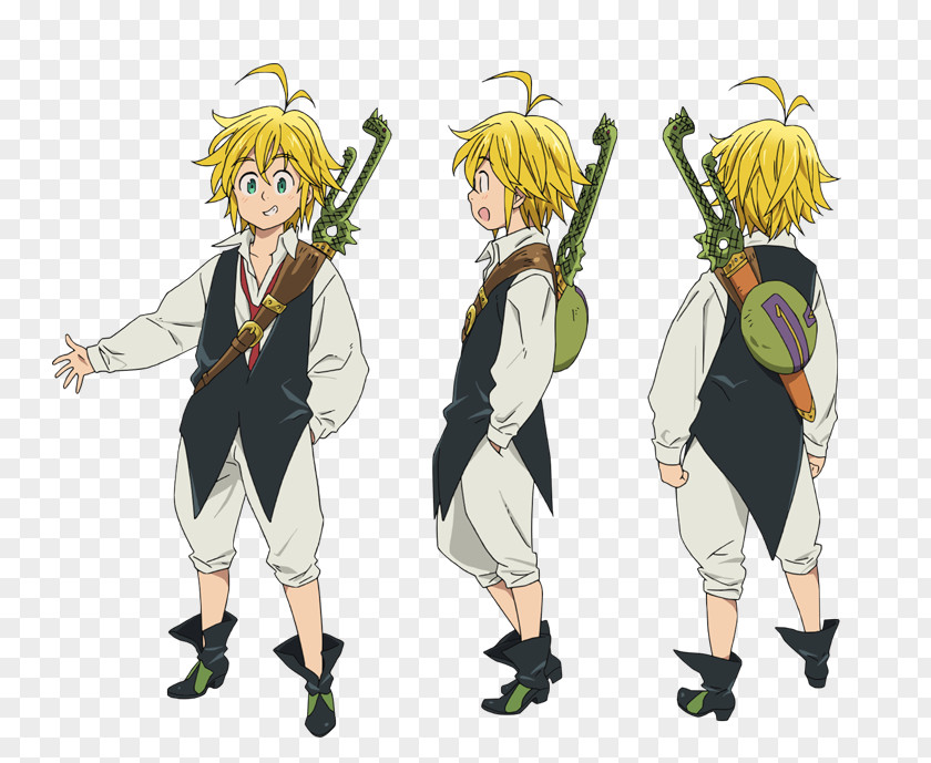 Cosplay The Seven Deadly Sins Meliodas PNG