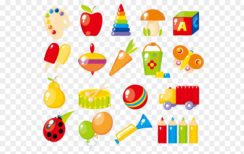 Exquisite Cartoon Children's Toys Toy Child Model Car Clip Art PNG