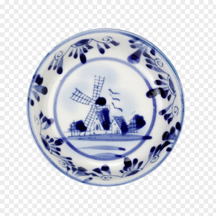 Plate Delftware Blue And White Pottery Porcelain Faience PNG