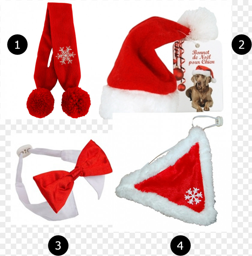 Santa Claus Christmas Gift-bringer Dog PNG