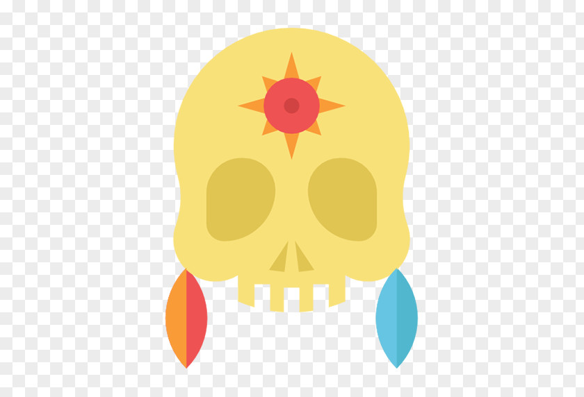 Skull Material Icon PNG