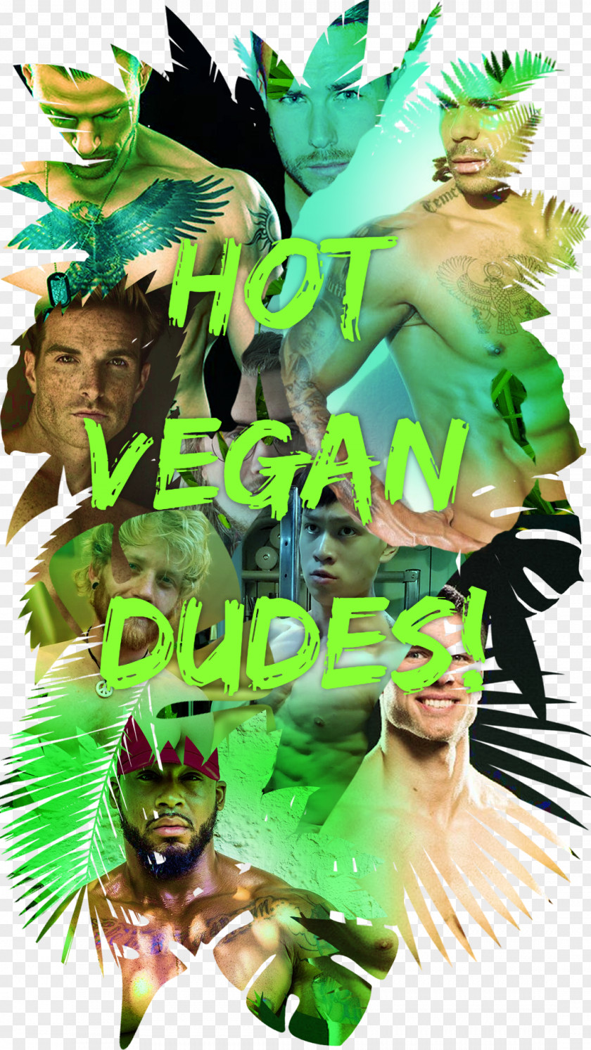 Vegetarian Bodybuilder Veganism Mango Plant-based Diet Poster Graphic Design PNG
