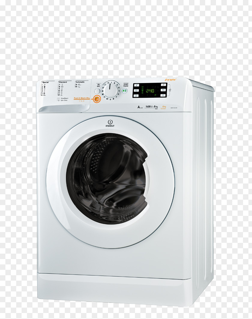 Washing Machine Machines Combo Washer Dryer Clothes European Union Energy Label Home Appliance PNG