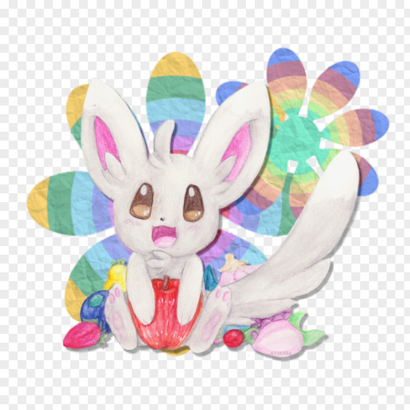 Easter Plush Bunny Stuffed Animals & Cuddly Toys Textile PNG