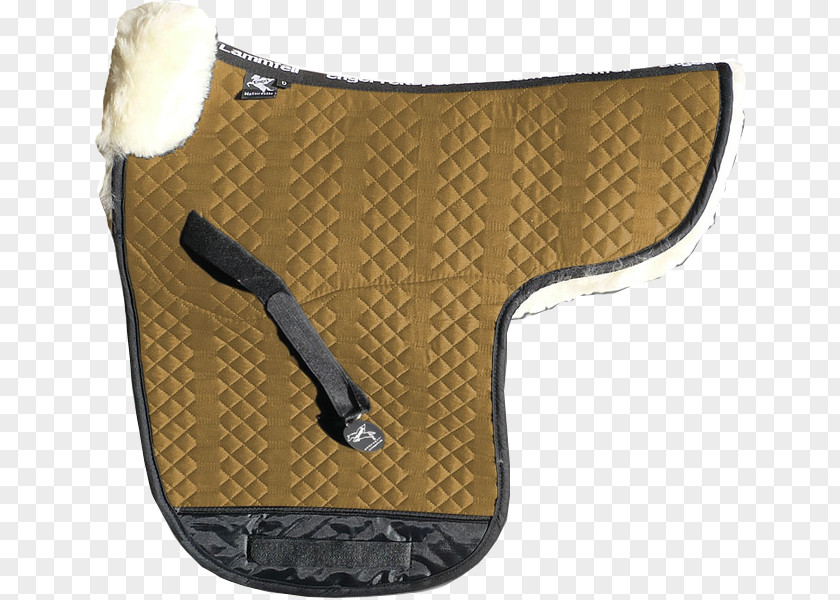 Horse Saddle Blanket Equestrian Pad Sheepskin PNG