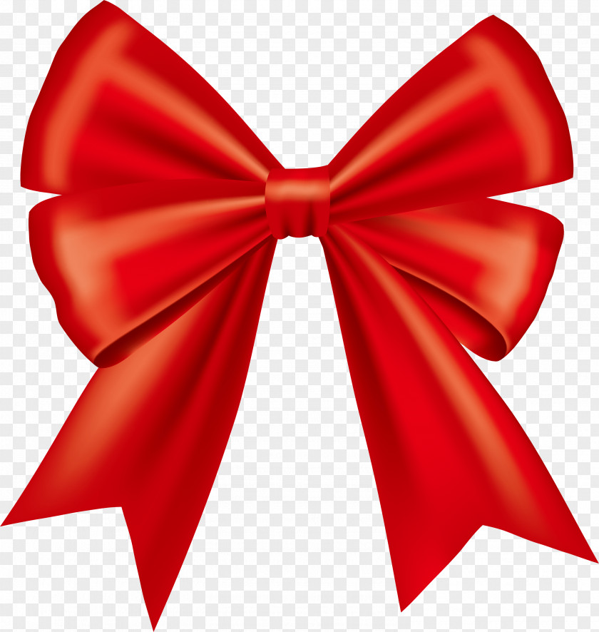Beautiful Red Bow Tie Necktie Shoelace Knot Clip Art PNG