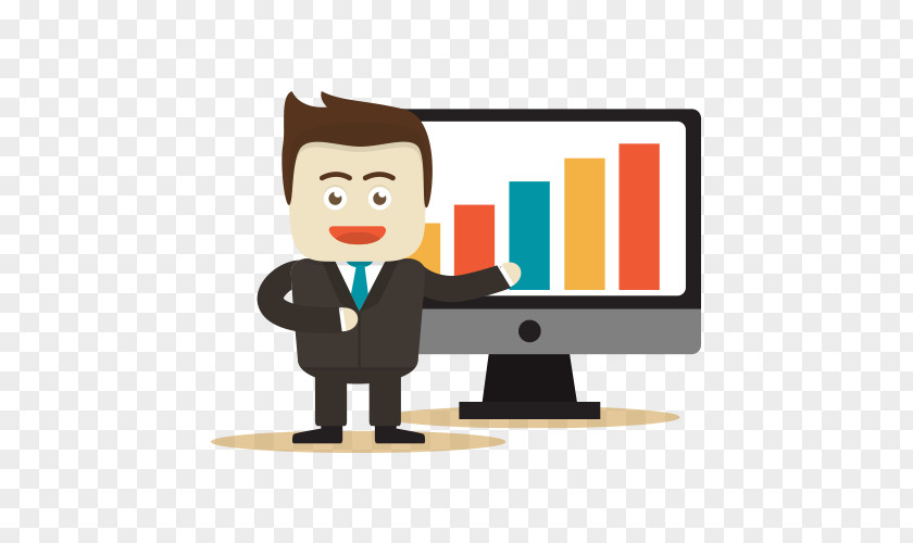 Business Man Graph Of A Function Chart Free Content Clip Art PNG