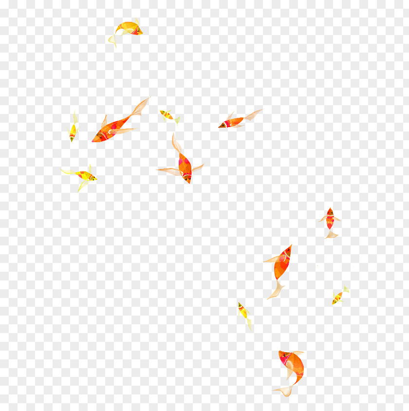 Fish Goldfish Sea Sticker Ocean PNG