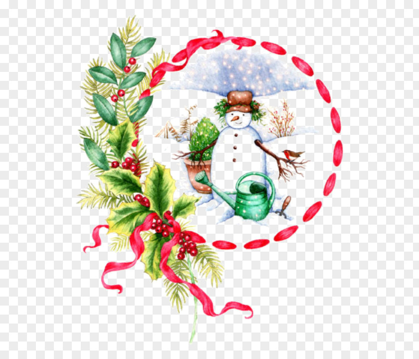 Snowman Decoration Christmas PNG