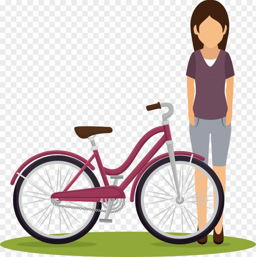 Vector Bike Euclidean Cycling Bicycle Illustration PNG