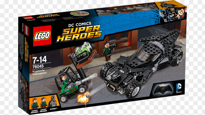 Batman Lego 2: DC Super Heroes LEGO 76045 Comics Kryptonite Interception PNG