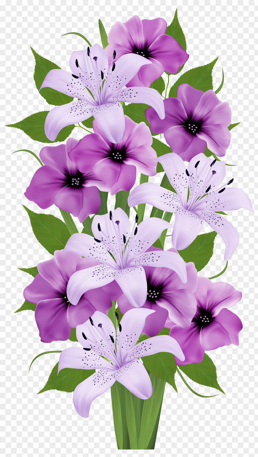 Callalily Flower Bouquet Clip Art PNG